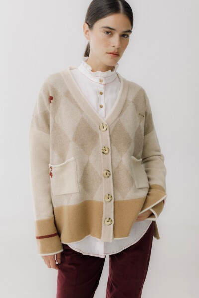 SACO NAIPE Beige