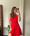 Vestido Amanda rojo