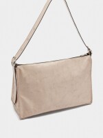 Bolso De Mano De Efecto Envejecido crudo