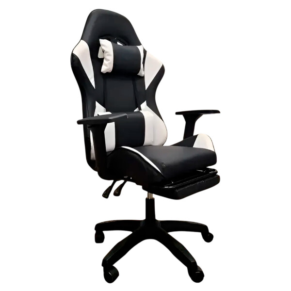 Silla Gamer Reclinable Reforzada Apoyapies Comoda Premium Ax Silla Gamer Reclinable Reforzada Apoyapies Comoda Premium Ax