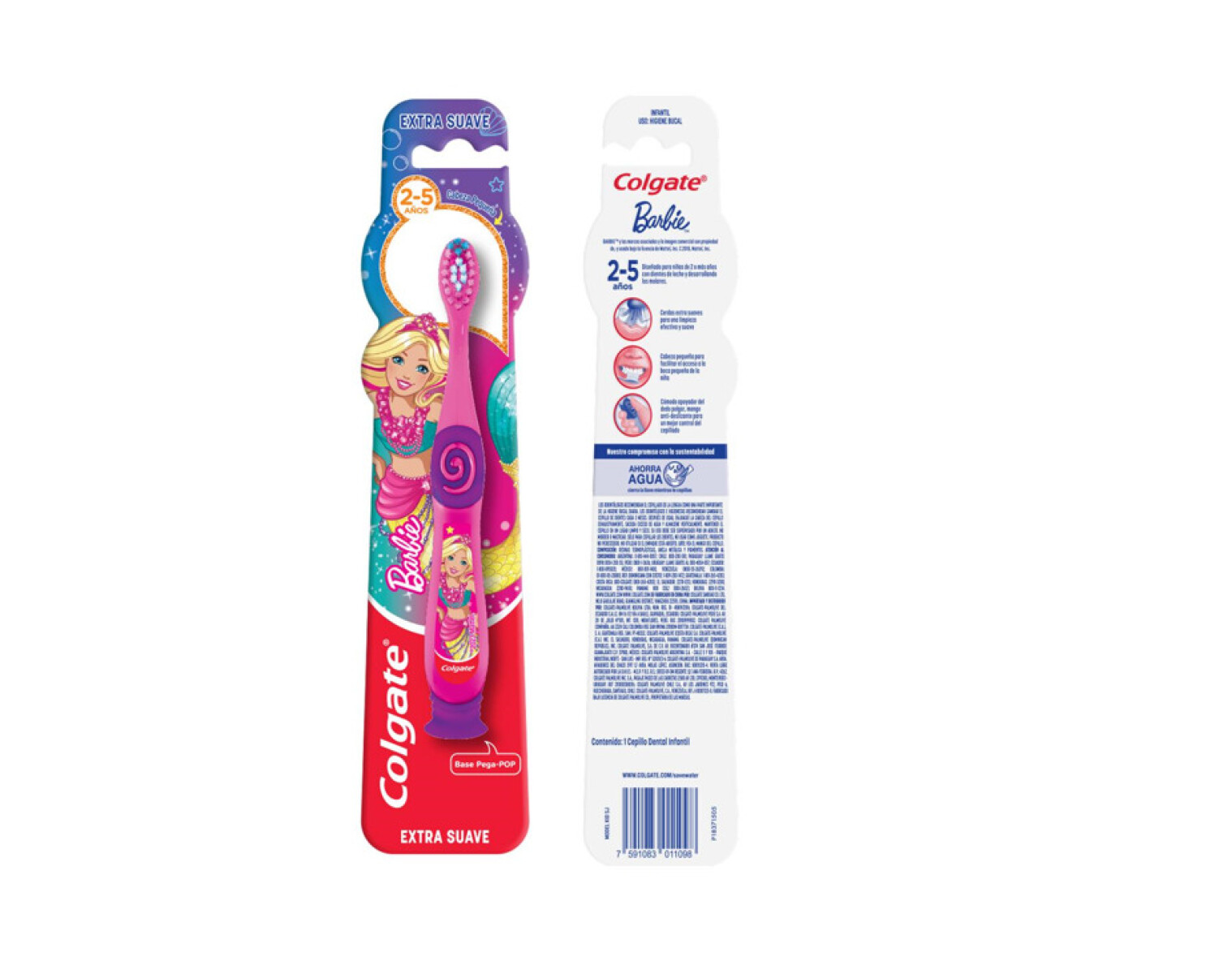 COLGATE CEPILLO BARB/BOB ESP/MINION 2-5A 