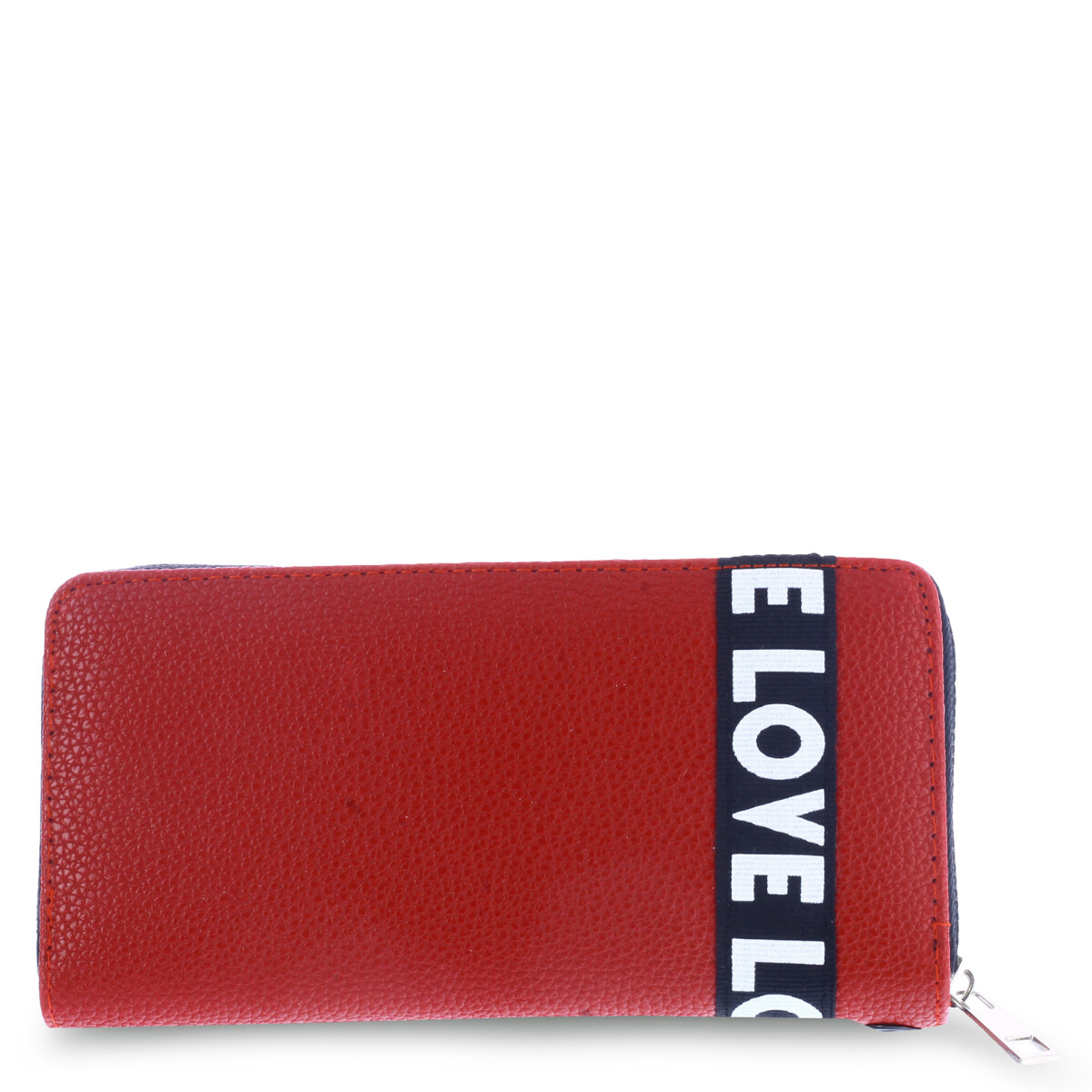 Billetera con cinta estampada CRETA MissCarol - Red 
