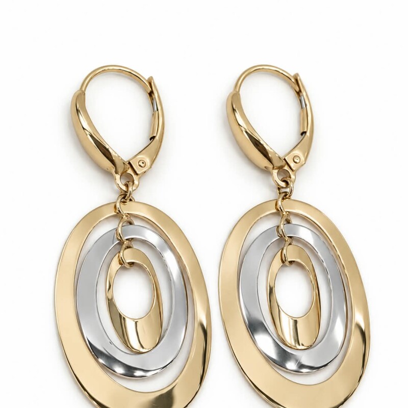 Caravanas pendientes Oro 18 Kt Caravanas pendientes Oro 18 Kt