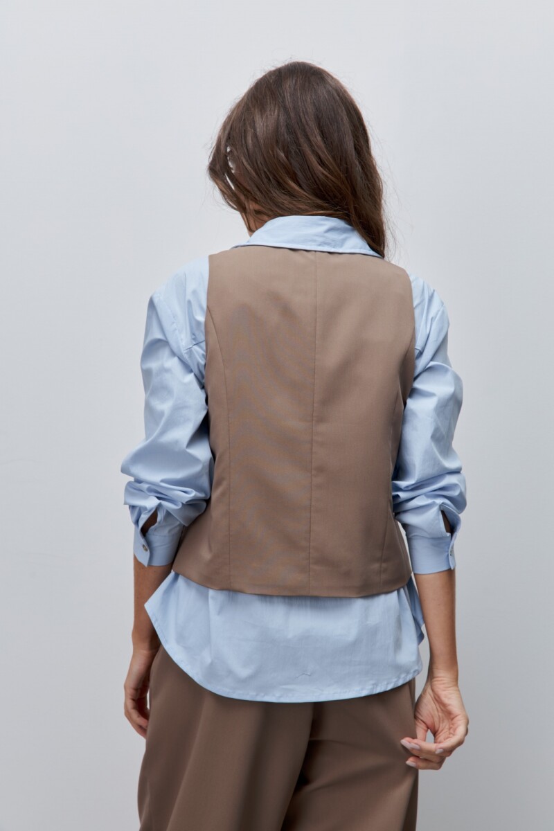 CHALECO KRUZ Marron