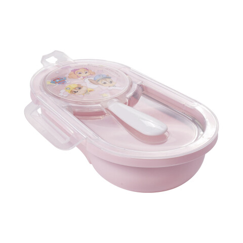 Recipiente para Bebés con Cuchara Paw Patrol Rosado 320 ml U