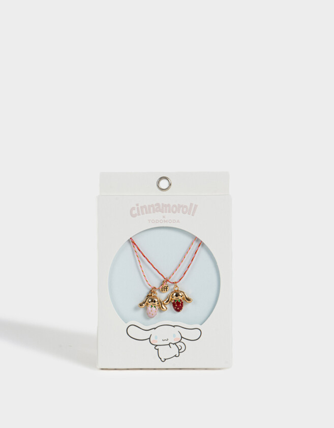Collares Infantiles Licencias Collares Para Compartir Cinnamoroll - Dorado