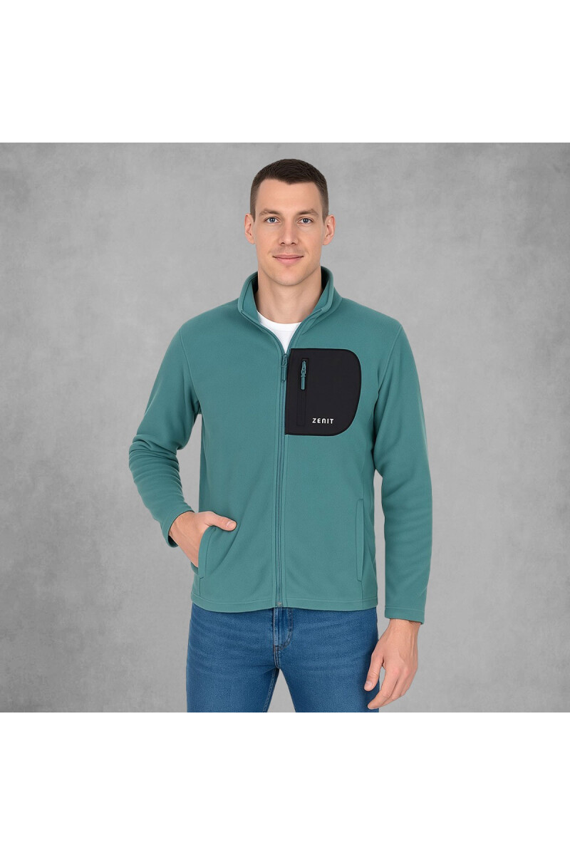 CAMPERA POLAR TURQUESA L CAMPERA POLAR TURQUESA L