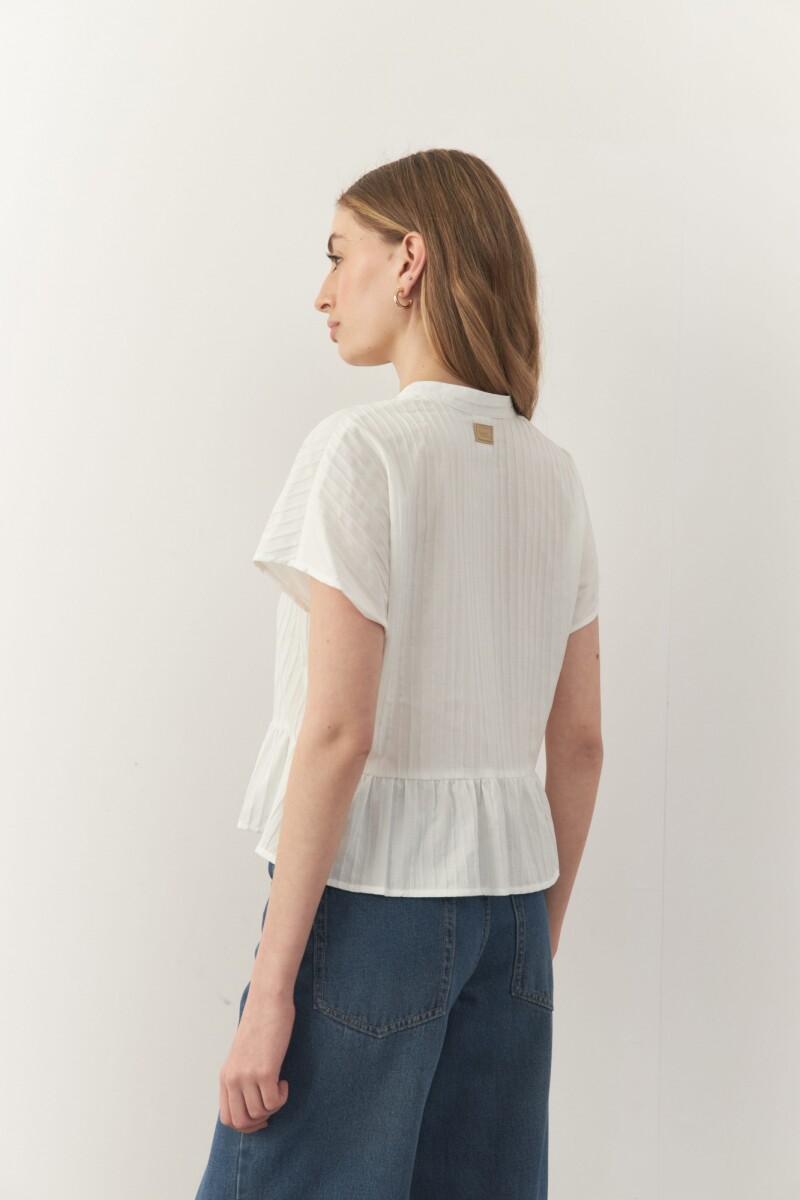 BLUSA BROWNIE Blanco