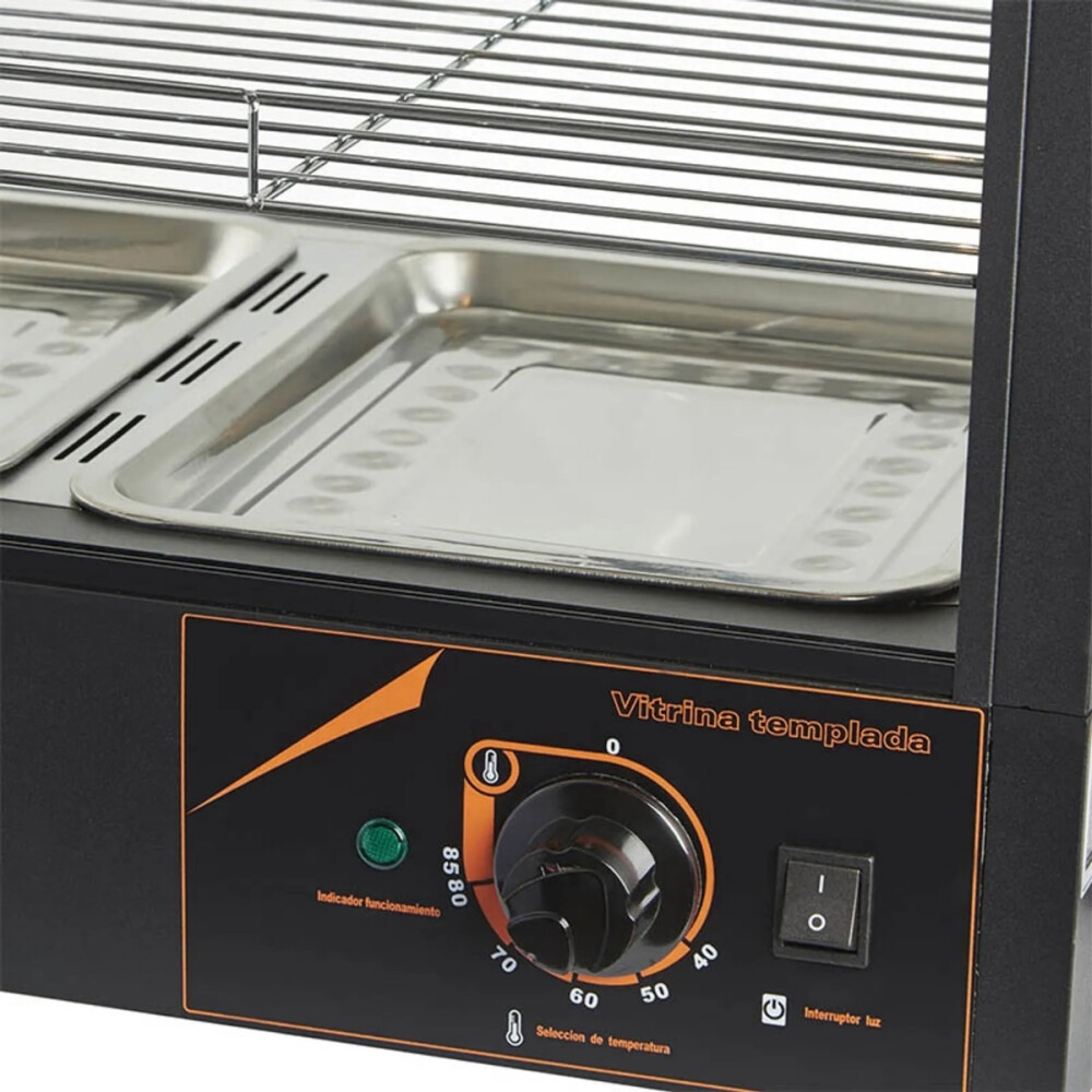 Vitrina Calefaccionada Curva Sobremesa VMCD-2 Vitrina Calefaccionada Curva Sobremesa VMCD-2