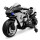 Moto A Batería Ninja Con Ruedas Luces Música Y USB Blanco