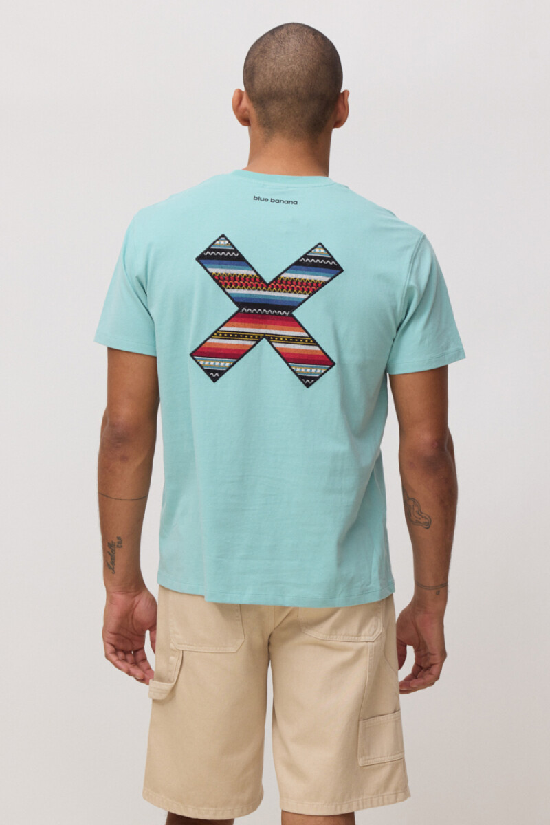 Remera Classic Blue Banana Acqua