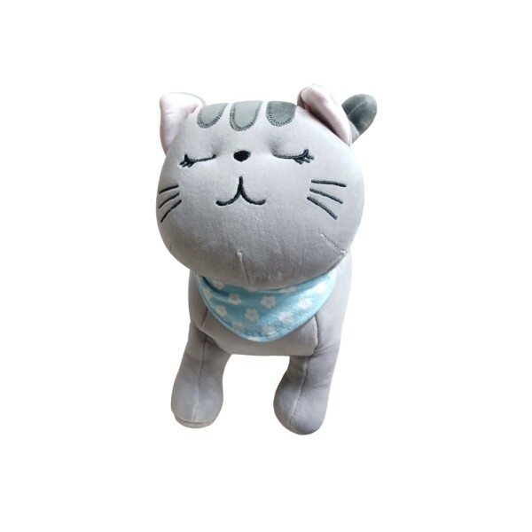 Peluche gatita con pañuelo Peluche gatita con pañuelo