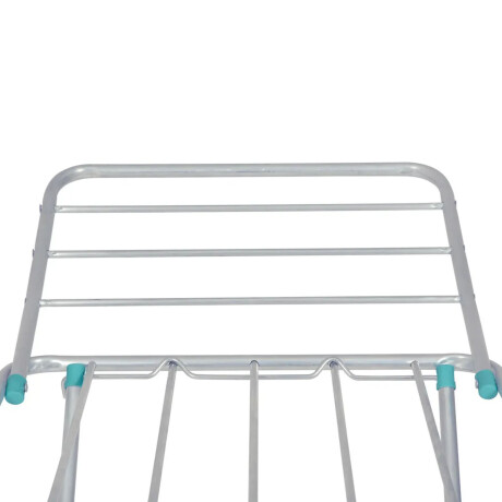 Tender Slim Plegable Alas Extensibles 9.3M Ropa Aluminio Mor Plateado