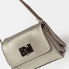 Mini bag Leisure en efecto cuero graneado Metalizado