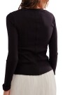 CARDIGAN ITS ON Negro