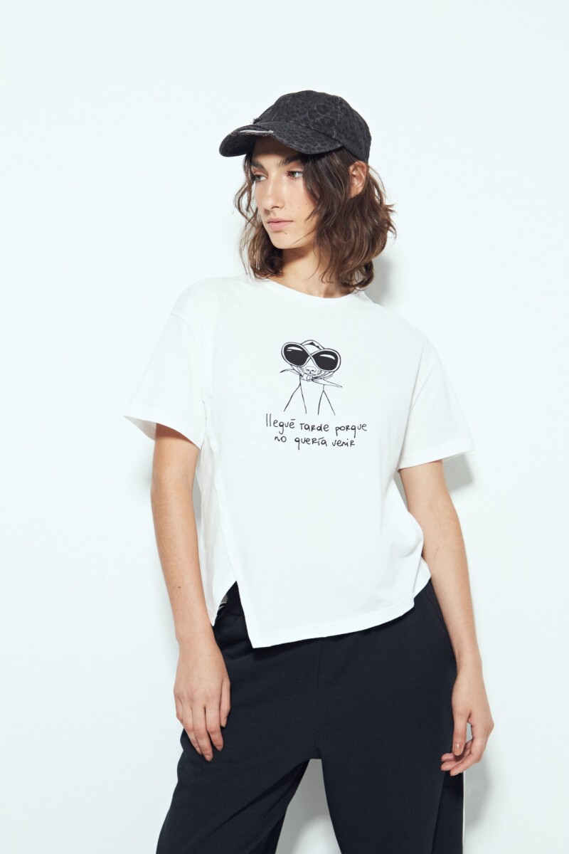 REMERA TARUMÁ Blanco