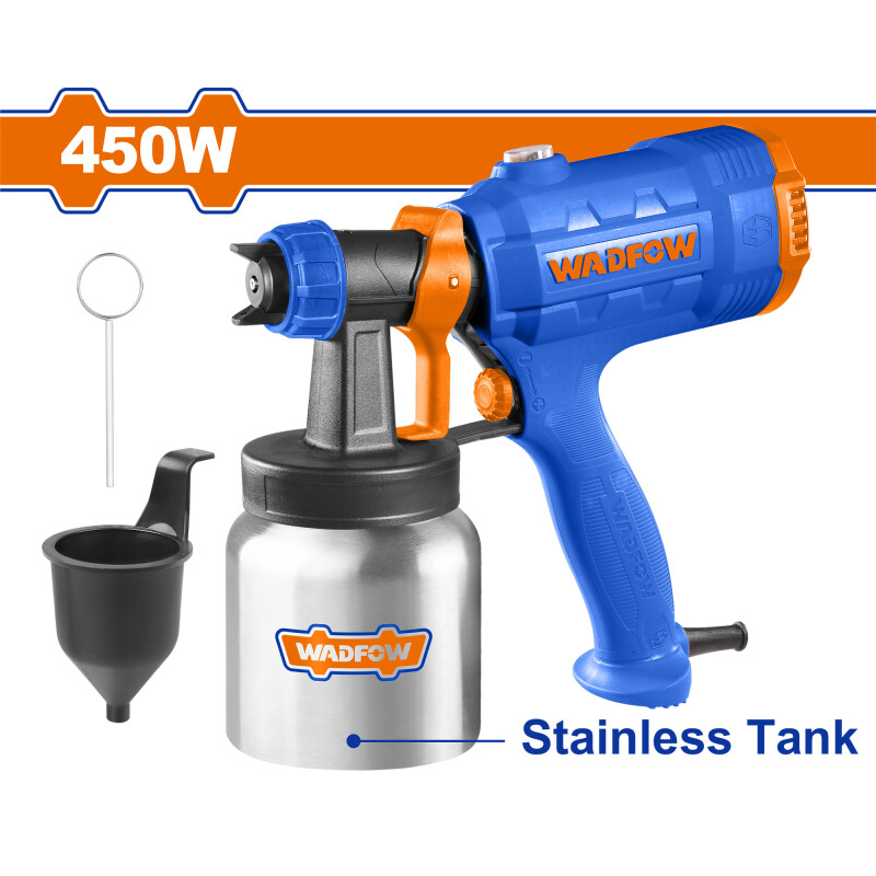 EQUIPO PISTOLA DE PINTAR 450W TACHO METAL WADFOW WEG1A02 EQUIPO PISTOLA DE PINTAR 450W TACHO METAL WADFOW WEG1A02