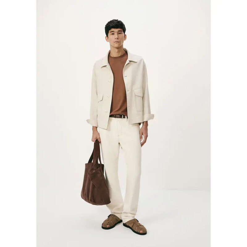 CAMISETA MM MASC MARROM ESCURO