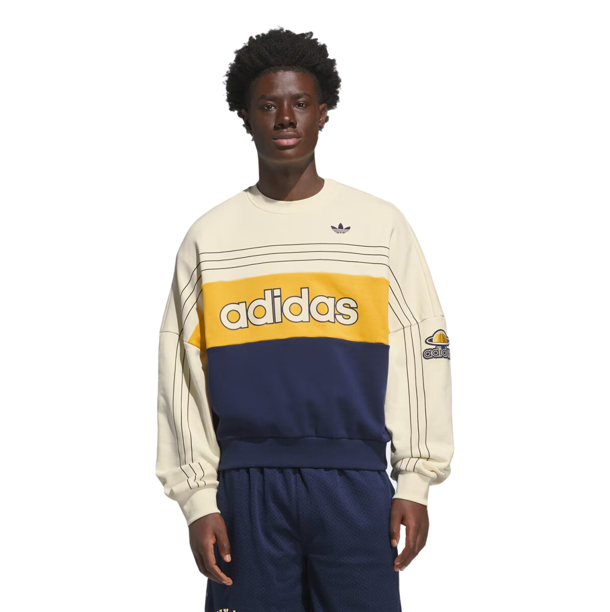 Buzo Adidas Varsity - Azul 
