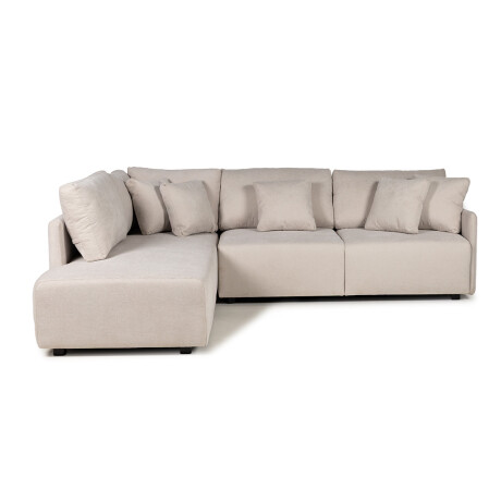 Rinconera Modulare - Tela Microfibra - Chaise izquierdo AA-10 (Beige)