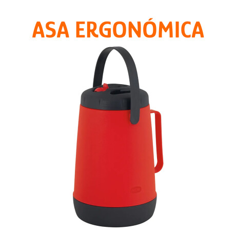 Jarra Térmica Mor Camp 2,5L Frío/Calor PicoVertedor Portatil Rojo