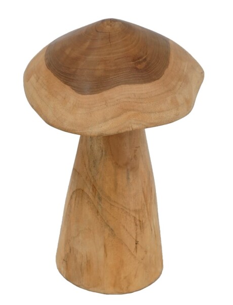 HONGO DECORATIVO 22x22x30CM MADERA HONGO DECORATIVO 22x22x30CM MADERA