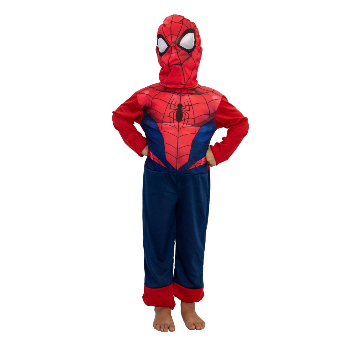 Disfraz Infantil Spiderman - AZUL-ROJO 