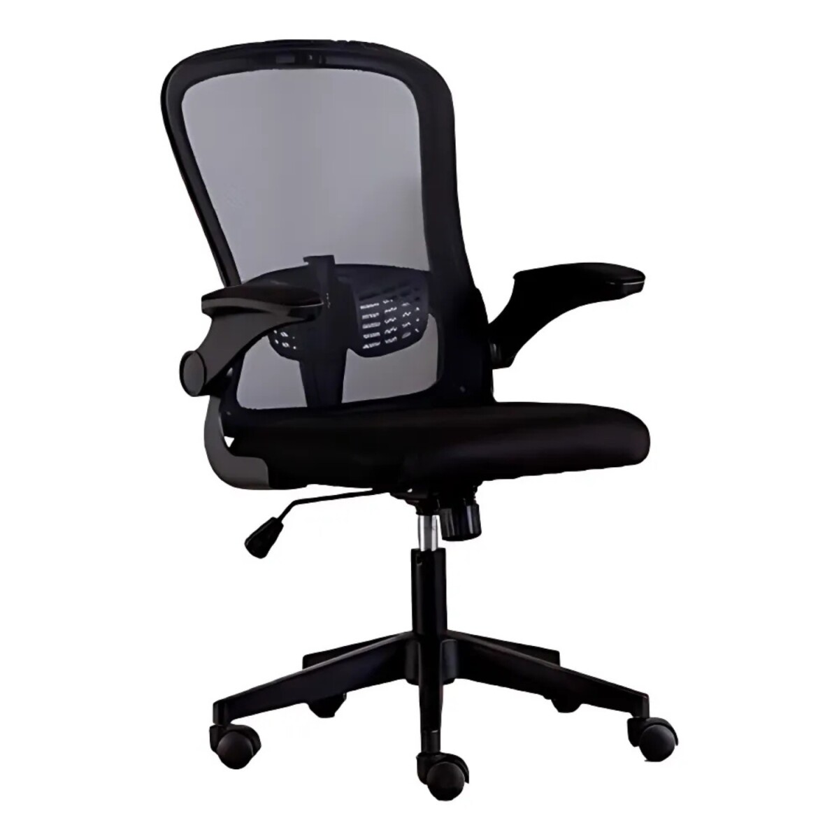 Silla Oficina Weir Ergonómica Giratoria para Escritorio - Negro 