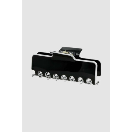 Broche de pelo piping Negro