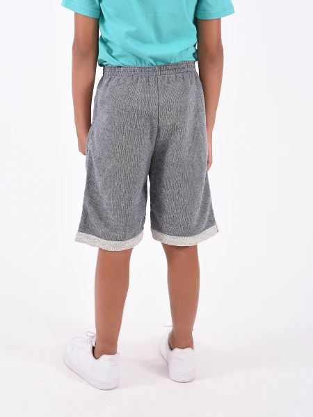 SHORT DENIM AZUL OSCURO