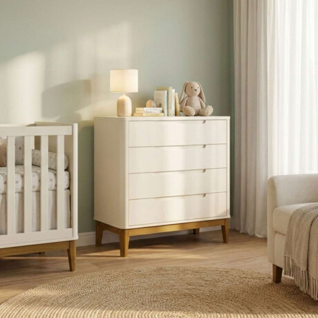 Comoda 4 cajones Infantil Boom Gris