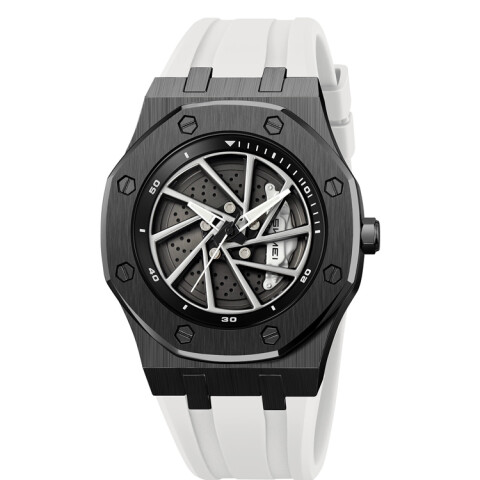 Reloj deportivo para hombre Skmei 2359PWT color blanco Blanco