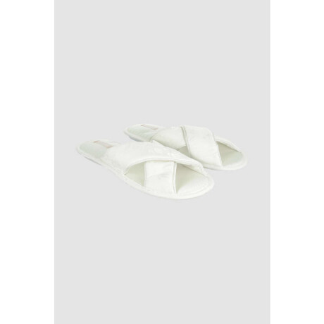 Pantufla cruz Marfil