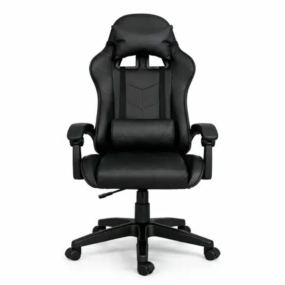 Silla Gamer Ergonómica con Masajes Negra 