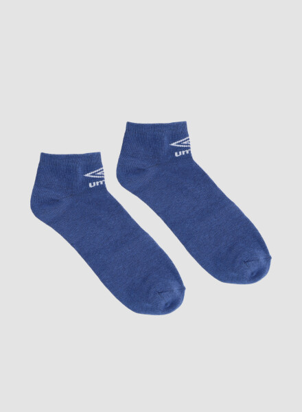 Media corta lisa individual umbro Azul noche