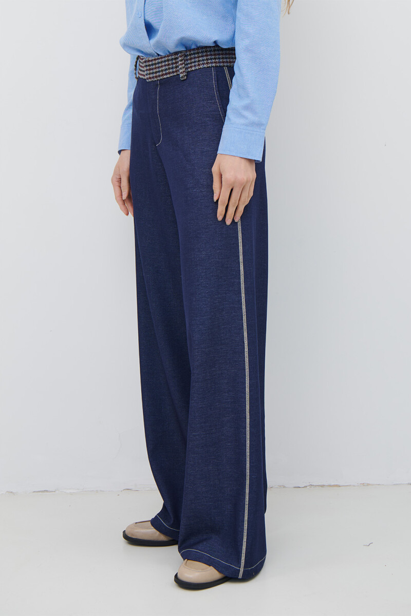 PANTALON GLEN AZUL AZUL