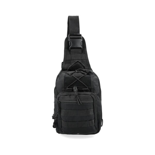Morral Pechera Tactico Militar Bolso Cruzado Bandolera Molle Color Negro Lisa Clemur Morral Pechera Tactico Militar Bolso Cruzado Bandolera Molle Color Negro Lisa Clemur