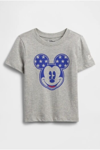 Remera Disney Toddler Niño Light Heather Grey B08