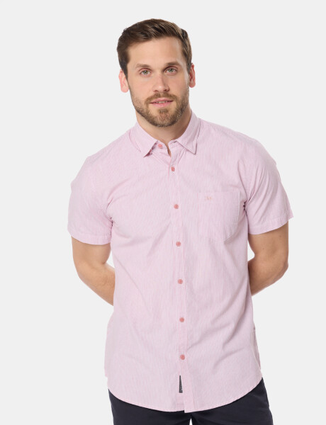 CAMISA RAYADA Rosa
