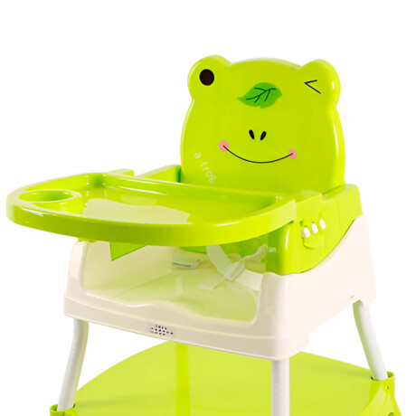 Silla De Comer Para Bebe Multiuso Tres En 1 Mesa Y Silla Verde