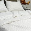 SÁBANA FRENCH FLAX LINEN BLANCO - SUPER KING