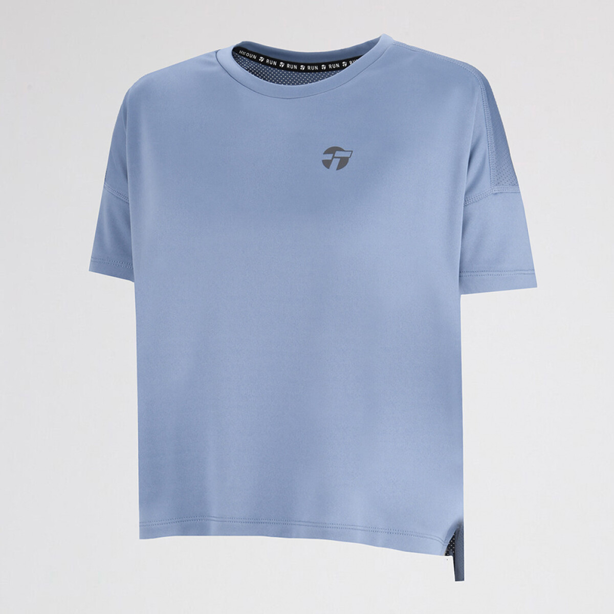 T-SHIRT MC WMN RNG UP crudo tofu - azul stone 