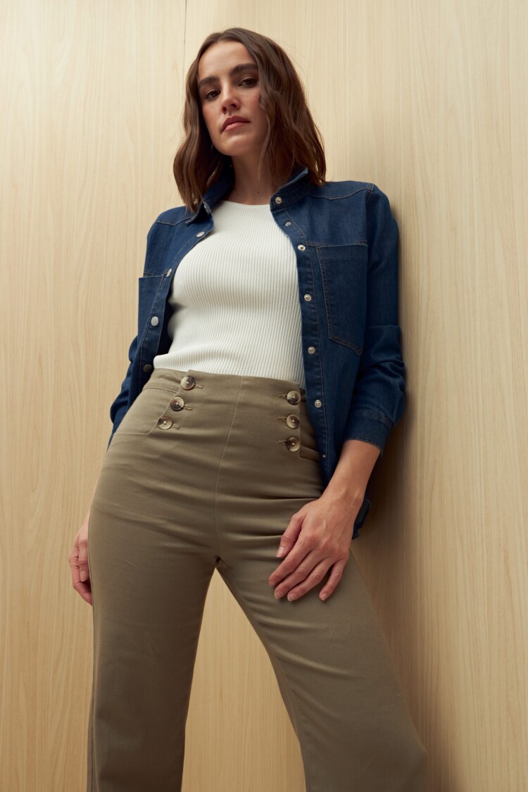 PANTALÓN LIMOREL Verde Seco