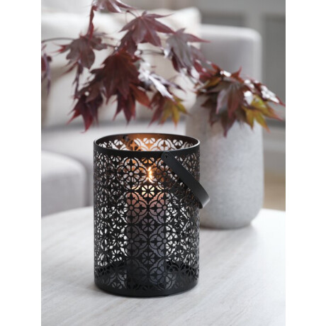 Portavelas Heimir Ø15Xh20 Cm Negro