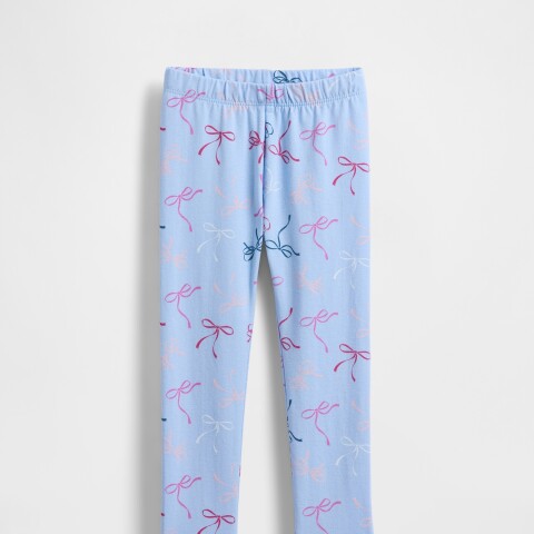 BF PRINT LEGGING WIND BLUE