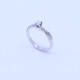 Anillo oro 18k con brillantes. Anillo oro 18k con brillantes.
