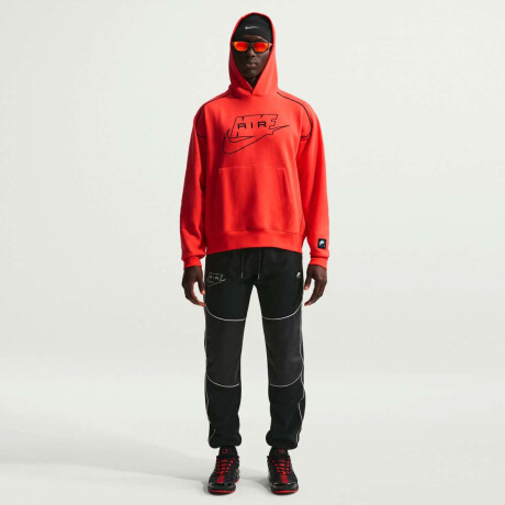 Canguro Nike Air de Hombre Rojo
