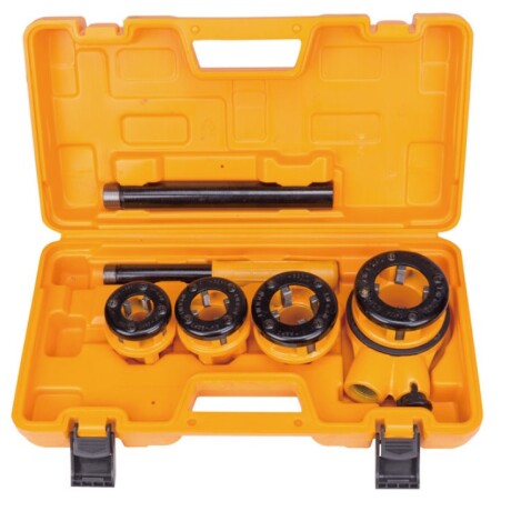 DINGQI JUEGO 4 PIEZAS MACHOS TERRAJA CAÑO METALICO 1/2-3/4-1-1¼ Dingqi Juego 4 Piezas Machos Terraja Caño Metalico 1/2-3/4-1-1¼