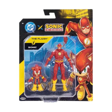 Figura DC x Sonic The Hedgehog - The Flash & Sonic Figura DC x Sonic The Hedgehog - The Flash & Sonic