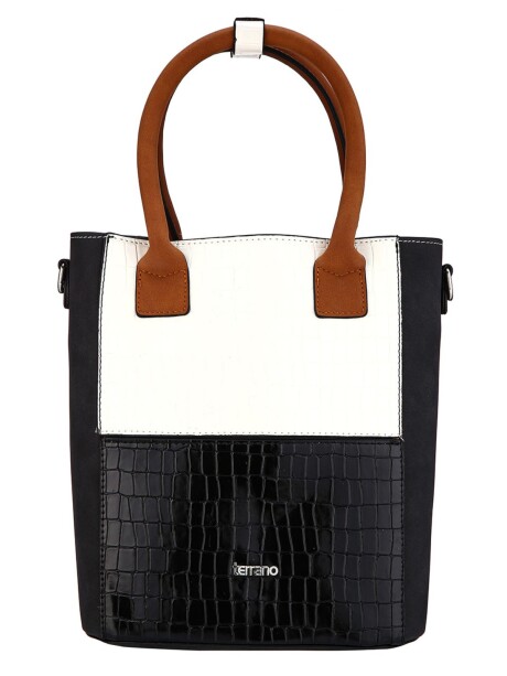 Matera de Mano con Correa Black & White